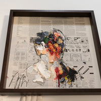 mirror series UNTITLED Portrait contemporary painting art