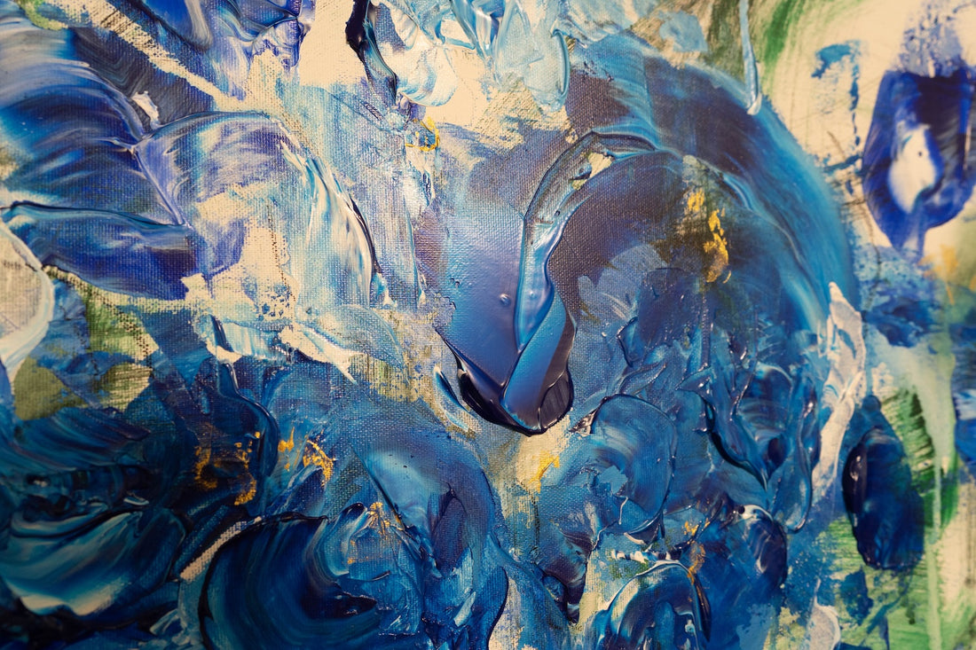 Flowers contemporary painting art