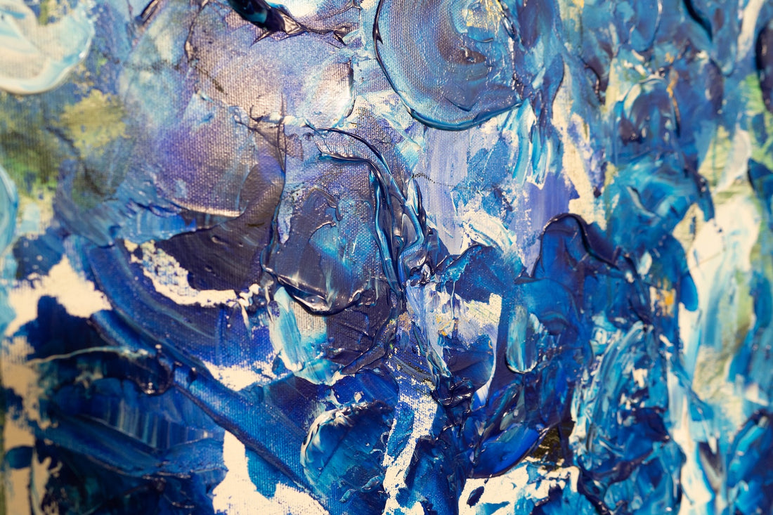 Flowers contemporary painting art