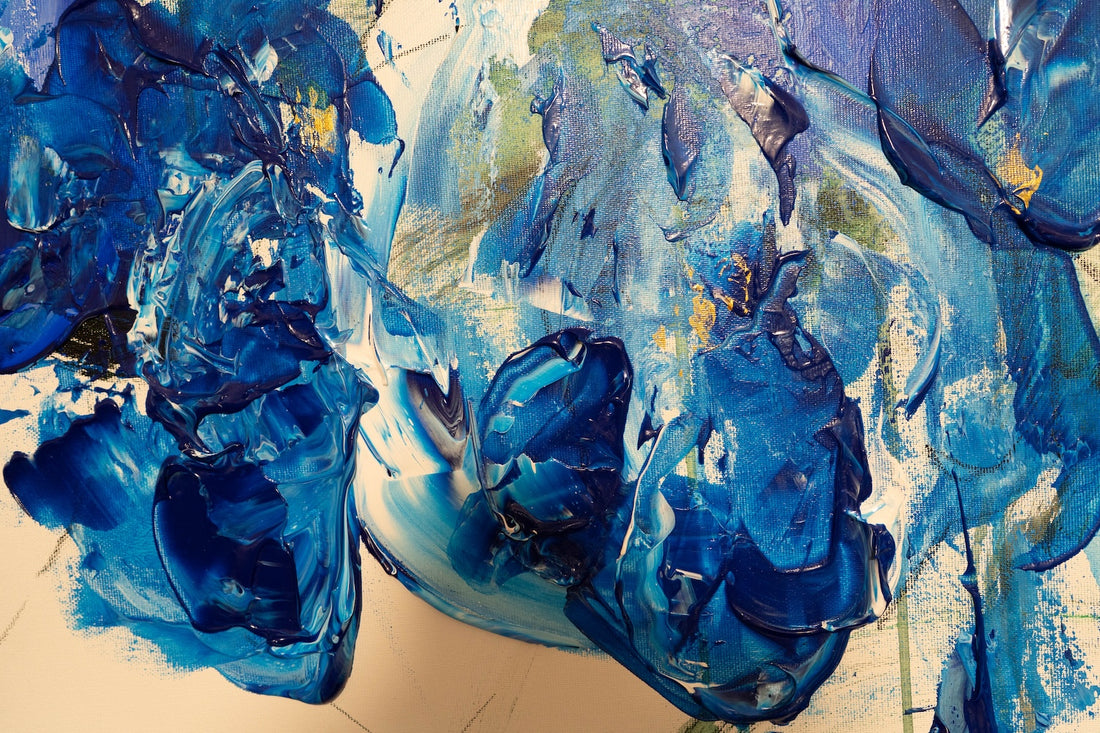 Flowers contemporary painting art