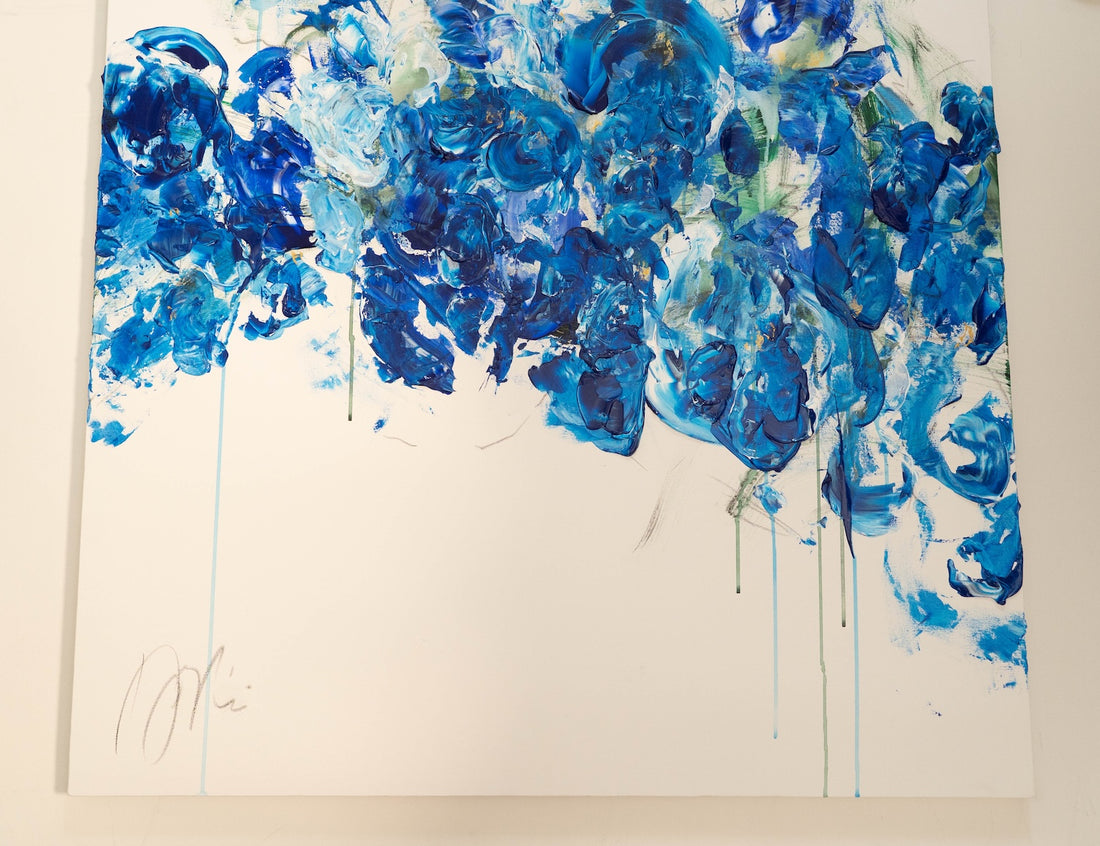 Flowers contemporary painting art