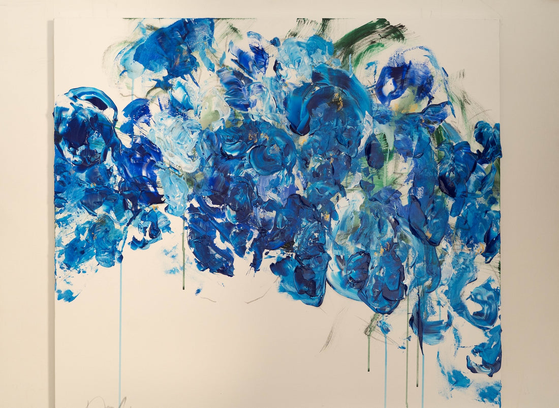 Flowers contemporary painting art