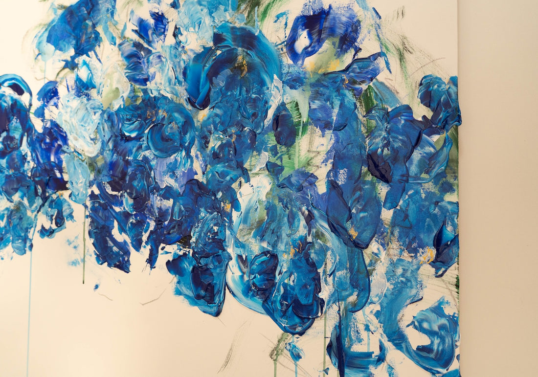 Flowers contemporary painting art