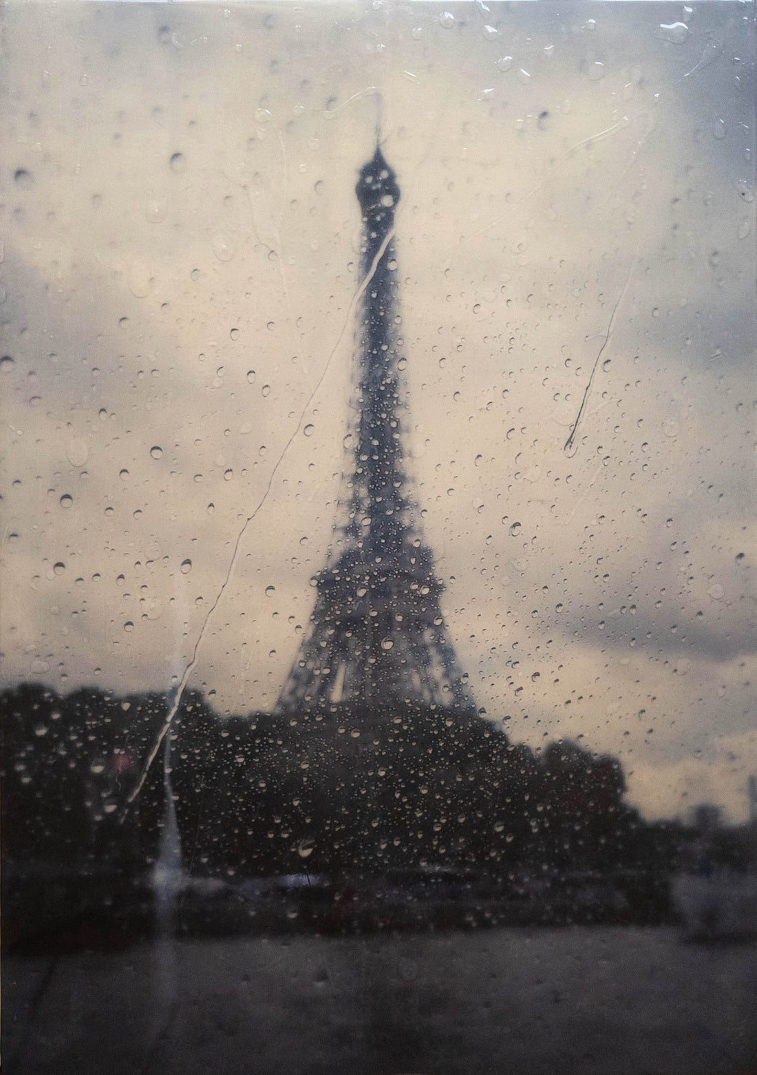 The Rain, Paris contemporary painting art