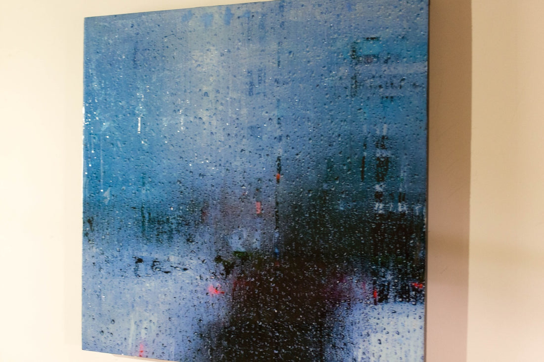 The Rain contemporary painting art