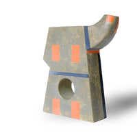 西日・Nishibi / 枯緑 x 夕柿（花瓶 / Vase）