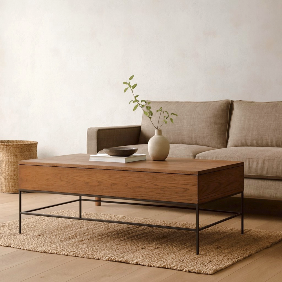 OAK COFFEE TABLE